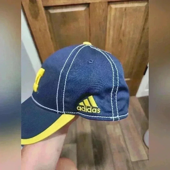 University of Michigan Wolverines Adidas Baseball Hat Cap S/M Adult - Picture 2 of 4